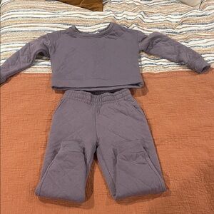Danskin Kids Matching Set in Purple
